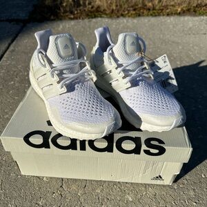 Adidas UltraBoost 1 Low White Zero Metallic Women's Sz 6.5 Running Shoes ID9632